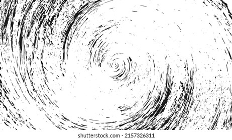 Abstract halftone spiral background. Design circles of lines of particles, fragments, dots. Maze. Target. Hypnosis. Flow of energy. Poster technology, medicine. business, social networks. Vector.