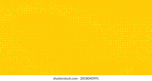 Abstract halftone squer Yellow background. Design vector Illustration.