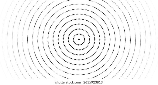 Abstract halftone striped design element. Motion lines. 
