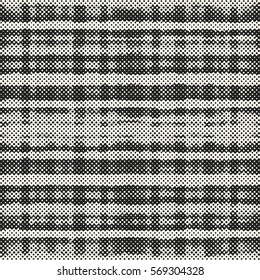 Abstract halftone striped textured background. Seamless pattern.