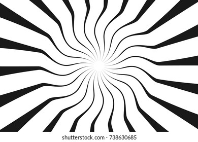 Abstract halftone stripes background. Creative geometric pattern. Vector black and white background.