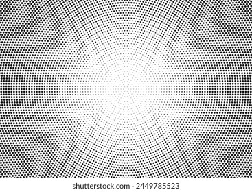 Fondo Abstractas de la explosión del sol de medio tono. Pop arte cómic tira de diseño de la cubierta. Explosión, aislado estilo retro cómics fondo radial.