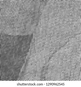 Abstract halftone texture black and white