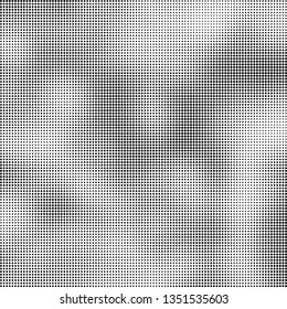 Abstract halftone texture black and white