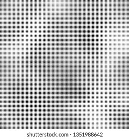 Abstract halftone texture black and white
