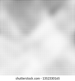 Abstract halftone texture black and white