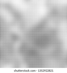 Abstract halftone texture black and white