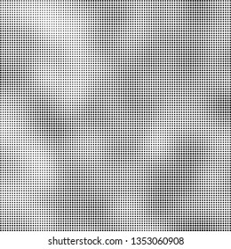 Abstract halftone texture black and white