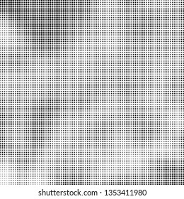 Abstract halftone texture black and white