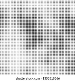 Abstract halftone texture black and white