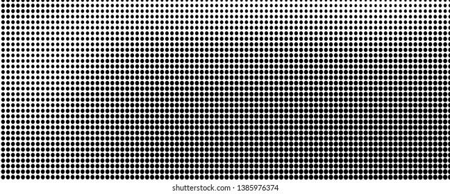 Abstract halftone texture. Black and white vector pattern