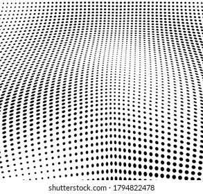 Textura abstracta de medio tono. Fondo caótico negro y blanco de puntos