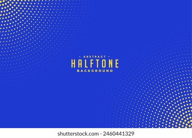 Abstrakter Halbton Textur Blau Hintergrund in geometrischer Stil Vektorgrafik