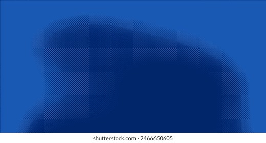 abstract halftone texture blue background in geometric style
