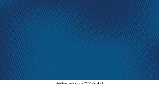 Fondo azul abstracto de la textura del semitono en estilo geométrico
