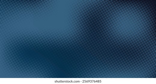 abstract halftone texture blue background in geometric style
