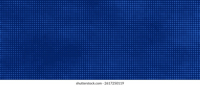 abstract halftone texture blue background in geometric style