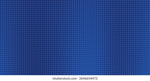 abstract halftone texture blue background in geometric style modern arts blue
