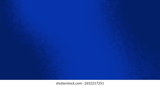 Fondo azul abstracto de la textura del semitono en estilo geométrico EPS 10