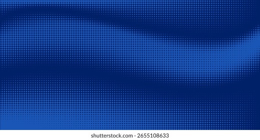 abstract halftone texture blue background in geometric style