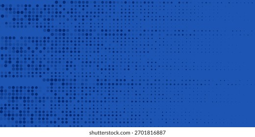 Fondo azul abstracto de la textura del semitono en estilo geométrico