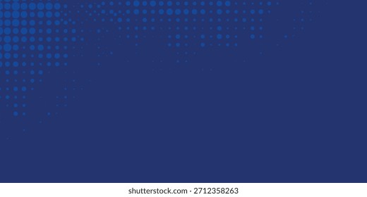 Fondo azul abstracto de la textura del semitono en diseño geométrico del best seller del estilo. Ilustración vectorial EPS10