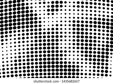 Abstract halftone texture chaotic waves