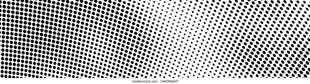 Abstract halftone texture chaotic waves
