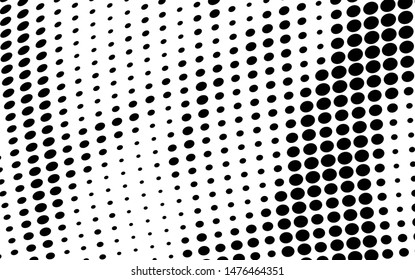 Abstract halftone texture chaotic waves