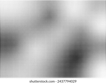 Textura abstracta de medio tono con puntos, fondo moderno para carteles, sitios web, postales. Ilustración de vector