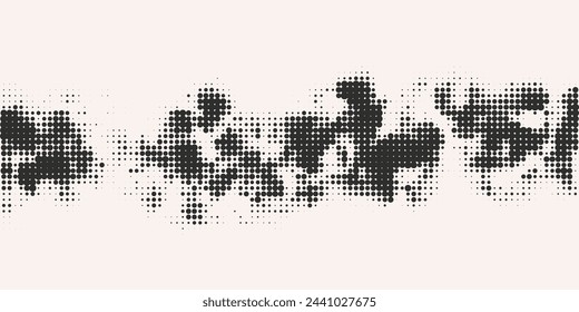 Textura abstracta de medio tono con puntos, fondo moderno para carteles, sitios web, postales. Ilustración de vector