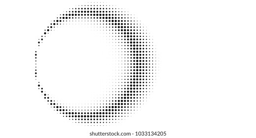 Abstract halftone texture with dots. Vector. Modern background for posters, websites, web pages, business cards, postcards, interior design. Punk, pop, grunge in vintage style. Minimalism. 