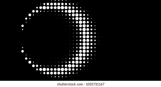 Abstract halftone texture with dots. Vector. Modern background for posters, websites, web pages, business cards, postcards, interior design. Punk, pop, grunge in vintage style. Minimalism. 
