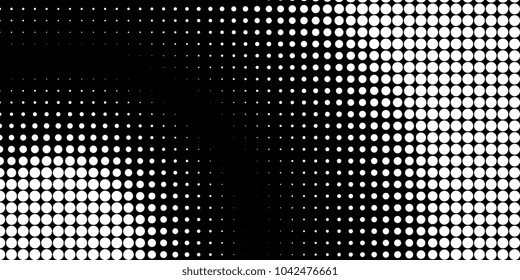 Abstract halftone texture with dots. Vector. Modern background for posters, websites, web pages, business cards, postcards, interior design. Punk, pop, grunge in vintage style. Minimalism. 