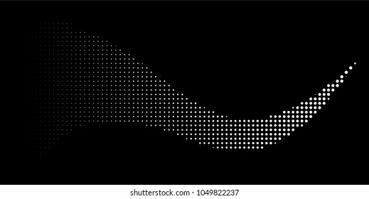 Abstract halftone texture with dots. Vector. Modern background for posters, websites, web pages, business cards, postcards, interior design. Punk, pop, grunge in vintage style. Minimalism. 