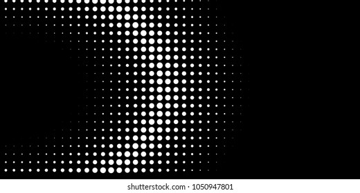 Abstract halftone texture with dots. Vector. Modern background for posters, websites, web pages, business cards, postcards, interior design. Punk, pop, grunge in vintage style. Minimalism. 