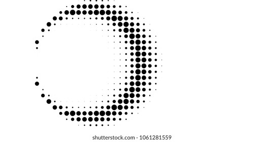 Abstract halftone texture with dots. Vector. Modern background for posters, websites, web pages, business cards, postcards, interior design. Punk, pop, grunge in vintage style. Minimalism. 