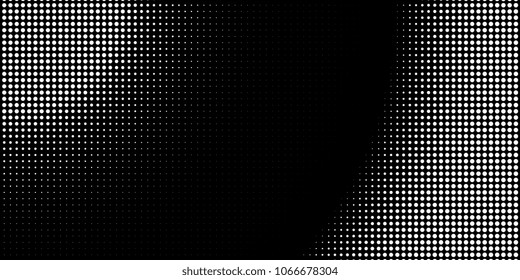 Abstract halftone texture with dots. Vector. Modern background for posters, websites, web pages, business cards, postcards, interior design. Punk, pop, grunge in vintage style. Minimalism. 