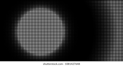 Abstract halftone texture with dots. Vector. Modern background for posters, websites, web pages, business cards, postcards, interior design. Punk, pop, grunge in vintage style. Minimalism. 