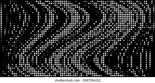 Abstract halftone texture with dots. Vector. Modern background for posters, websites, web pages, business cards, postcards, interior design. Punk, pop, grunge in vintage style. Minimalism. 