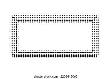 Abstract halftone texture with dots. Vector. Modern background for posters, websites, web pages, business cards, postcards, interior design. Punk, pop, grunge in vintage style. Minimalism. 