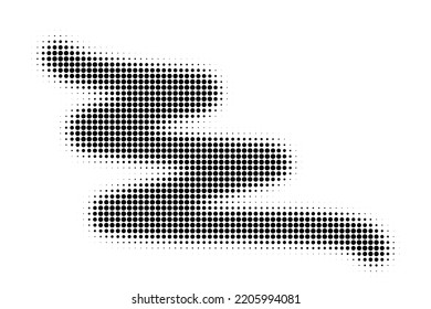 Abstract halftone texture with dots. Vector. Modern background for posters, websites, web pages, business cards, postcards, interior design. Punk, pop, grunge in vintage style. Minimalism. 