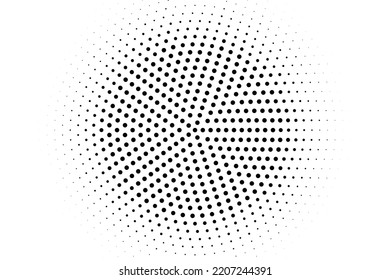 Abstract halftone texture with dots. Vector. Modern background for posters, websites, web pages, business cards, postcards, interior design. Punk, pop, grunge in vintage style. Minimalism. 