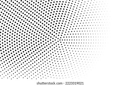 Abstract halftone texture with dots. Vector. Modern background for posters, websites, web pages, business cards, postcards, interior design. Punk, pop, grunge in vintage style. Minimalism. 