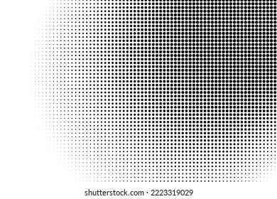 Abstract halftone texture with dots. Vector. Modern background for posters, websites, web pages, business cards, postcards, interior design. Punk, pop, grunge in vintage style. Minimalism. 