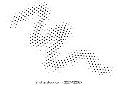 Abstract halftone texture with dots. Vector. Modern background for posters, websites, web pages, business cards, postcards, interior design. Punk, pop, grunge in vintage style. Minimalism. 