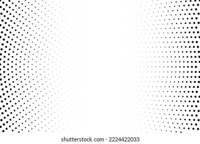 Abstract halftone texture with dots. Vector. Modern background for posters, websites, web pages, business cards, postcards, interior design. Punk, pop, grunge in vintage style. Minimalism. 