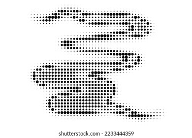 Abstract halftone texture with dots. Vector. Modern background for posters, websites, web pages, business cards, postcards, interior design. Punk, pop, grunge in vintage style. Minimalism. 