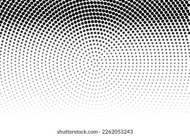 Abstract halftone texture with dots. Vector. Modern background for posters, websites, web pages, business cards, postcards, interior design. Punk, pop, grunge in vintage style. Minimalism. 