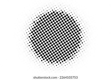 Abstract halftone texture with dots. Vector. Modern background for posters, websites, web pages, business cards, postcards, interior design. Punk, pop, grunge in vintage style. Minimalism. 
